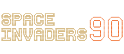 Space Invaders 90 logo for Sega Mega Drive